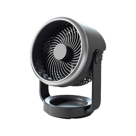 

BUYISI Desk Fan Air Circulator Quiet Fan Powerful Rechargeable Desk Fan Strong Airflow
