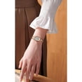 thumbnail image 5 of EXPLOJOY Quartz Watch for Women Waterproof Oval Fashion Stainless Steel/Leather Ladies Watch, 5 of 10