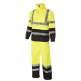 thumbnail image 3 of JORESTECH Hi-Vis Safety Rain Set, ANSI Class 3/E (Yellow/Black, 2XL), 3 of 9