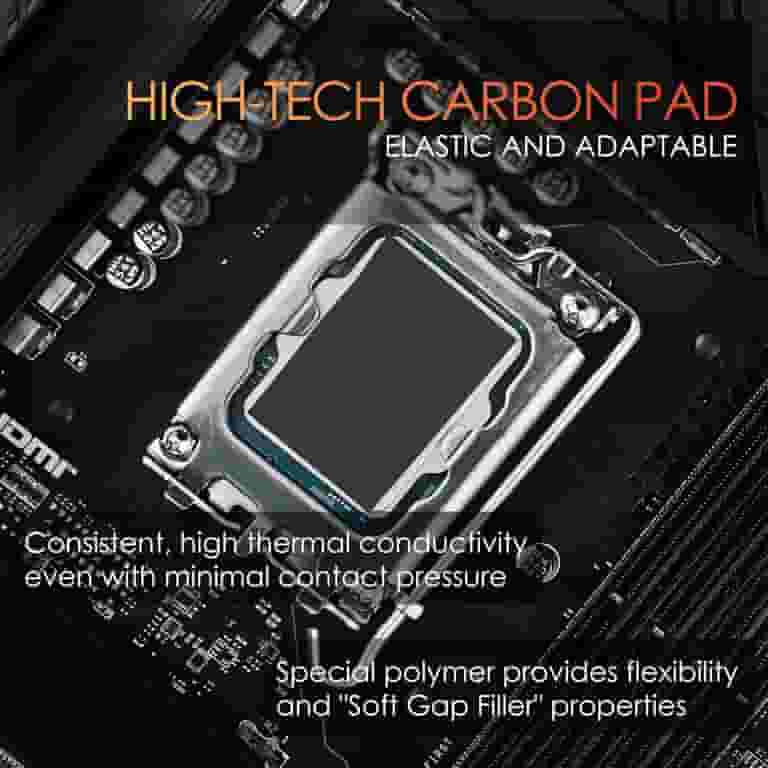 Pad térmico Thermal Grizzly Carbonaut 31x25mm | LIFE Informàtica Pad térmico Thermal Grizzly Carbonaut 31x25mm | LIFE Informàtica