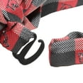 thumbnail image 2 of Arkansas Razorbacks Check Bow Tie, 2 of 2