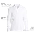 thumbnail image 4 of Lands' End Men's Long Sleeve American-Grown Supima Cotton Polo Shirt, 4 of 6
