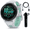 White, variant on Garmin Forerunner 265S Music GPS Running Smartwatch, Whitestone with AMOLED 1.1in Touchscreen Display with Wearable4U Power Bank Bundle