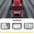 thumbnail image 5 of Garmin dezl OTR720 GPS Truck Navigator with 7-Inch 1024p Touchscreen Display (Black) Bundle with Knox Gear Travel Organizer and Storage Case and Knox Gear GPS Suction Cup Mount (Black) (3 Items), 5 of 7