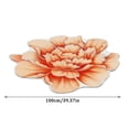 thumbnail image 3 of Runner Rug Door Mat with Heavy Duty Backing Front Door Mat Indoor 3D Special Shaped Flower Floor Door Mat Indoor Rugs Diameter 100cm Area Rug for Kitchen Warehouse Sale Clearance 40X40IN, 3 of 6