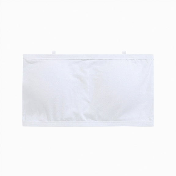 dmqupv Teen Girl Underwear Girls Strapless Bra Seamless Girls Training Bras for Teens Sports Tube Top Bra White,XL