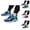 Blue, variant on Wide Sneakers for Boys Girls Durable Walking Running Shoes Easy Wear Shoes Kids Tennis Athletic Running Walking Lightweight Sneakers for Little/Large Kid