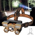 thumbnail image 4 of Lampe Frontale Rechargeable à LED pour Camping, Pêche, Conduite et Exploration en Plein Air, 4 of 8