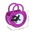 thumbnail image 3 of 4 Uds. Bolsos para dulces de fiesta de Halloween, bolsas con asa para dulces, bolsas de dulces de dibujos animados, 3 of 6