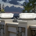 thumbnail image 6 of Solar Post Cap Lights Fits, Outdoor Fence Solar Powered Light, Villa Garden Fence Light, Column Wall Garden Lamp, Outdoor Waterproof Deck Solar Powered Lamp, Landscaping, Deck, Garden, 6 of 6