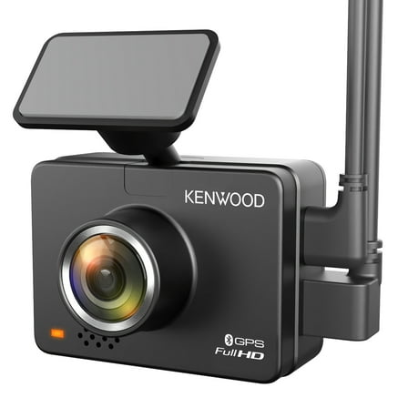 KENWOOD DRV-A310W Front 1080p Compact Dash Cam with 2-In. Display and Built-in GPS