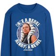 thumbnail image 3 of Star Wars - Once A Rebel Ahsoka - Men's Long Sleeve Graphic T-Shirt, 3 of 5