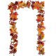 thumbnail image 1 of 2 Pack Fall Garland Maple Leaf, Hanging Vine Garland Artificial Autumn Foliage Garland Thanksgiving Decor For Home Wedding Fireplace Party Christma, 1 of 5
