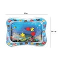 Inflatable Baby Water Mat Infant Tummy Time Playmat Toddler Fun