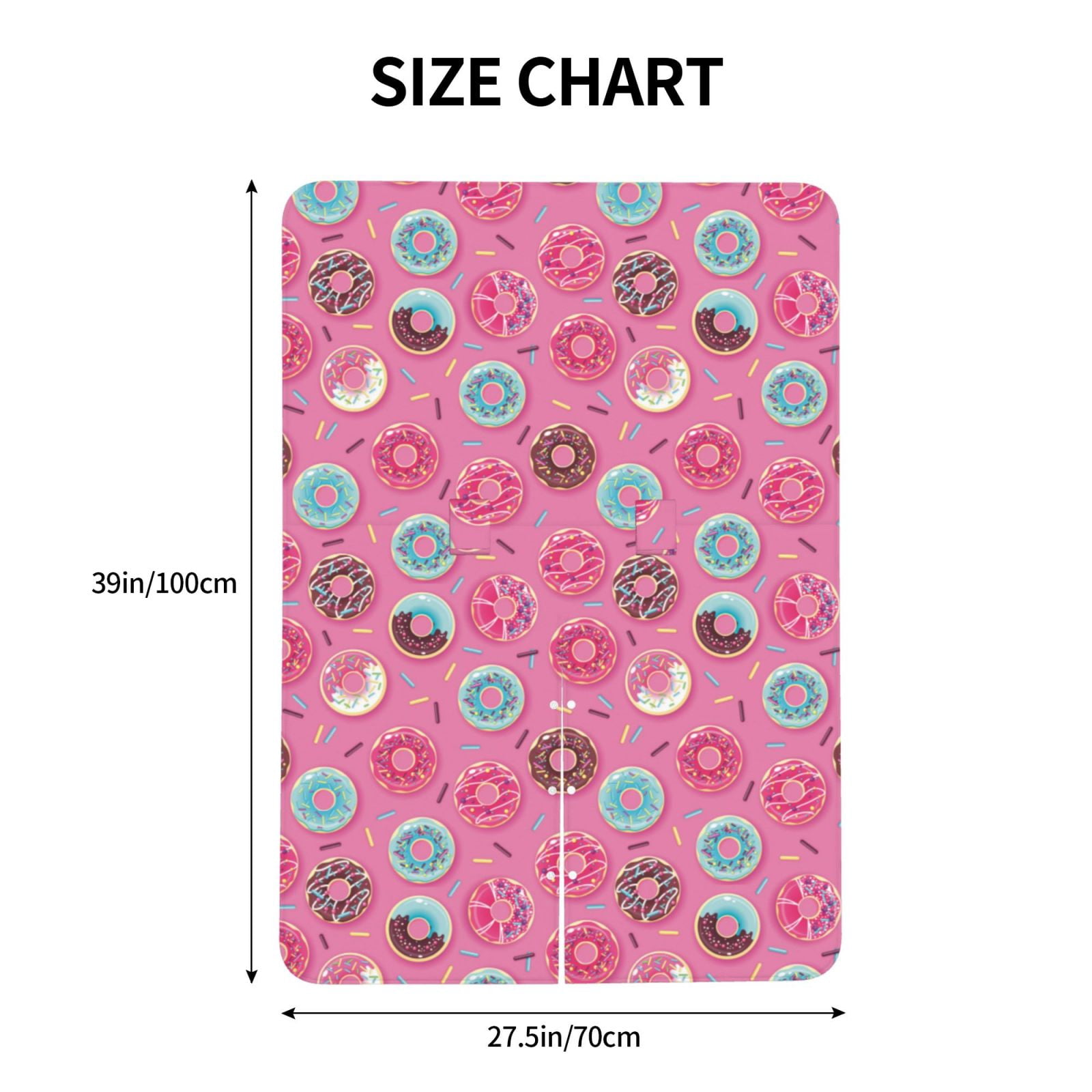 Car Seat Cover Baby - Donut Pink Print Breathable Infant Car Seat Cover for Baby Carseat, Lightweight Comfort Baby Essentials Must Haves Newborn Stuff for Girl Boy