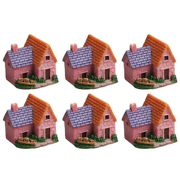 Random Style Miniature House, Elegant Design, Suitable for Various Decor Purposes