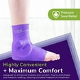 thumbnail image 5 of Ulcer Solutions Ankle Keeper – Stretchable Ankle Protector for Pressure Sores, Lightweight Cushion for Comfort & Mobility, XL Size 10.5 in.+ (27cm+)., 5 of 6