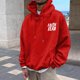 thumbnail image 3 of MHFRRA Sudaderas y Sudaderas para Hombre, Jersey de Manga Larga con Estampado para Uso Casual, Actividades Al Aire Libre y Comodidad En El Hogar Rojo, 3 of 6