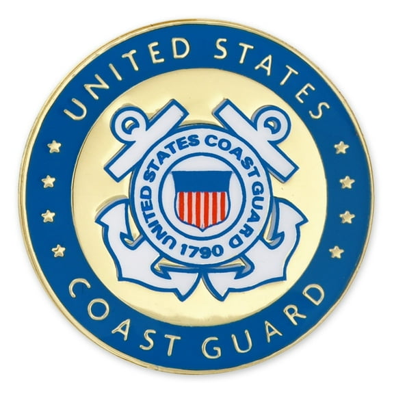 U.S. Coast Guard Logo Military Enamel Lapel Pin