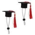 thumbnail image 3 of 2Pcs Graduation Pet Costume Set with Pet Graduation and Graduation Hat, 3 of 5