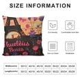 thumbnail image 5 of SHANXI Throw Pillow Covers Home Decor Paris Eiffel Tower Pillow Cases Decorative 24x24in, 5 of 5