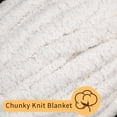 thumbnail image 2 of 2Pcs/8Pcs Chunky Chenille Yarn for Crocheting, Bulky Fluffy Thick Knitting Chenille Yarn,Super Chunky Chenille Yarn for Hand Knitted Blankets, Jumbo Soft Plush Yarn (30 Yards,8.8 oz Each Skein), 2 of 5