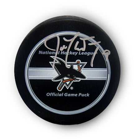 Joe Thornton Autographed San Jose Sharks Puck