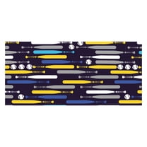 AYktou Beach Towel Beach Essentials-Lightweight Microfiber Beach Towel 30*59" Baseball Theme Bath Towels Pool Accessories Pool Towels Machine Washable,Absorbent,Dry Faster Gym Towels