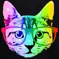 thumbnail image 3 of CafePress - Funny Rainbow Cat - Pullover Hoodie, Classic & Comfortable Hooded Sweatshirt, 3 of 4