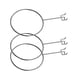thumbnail image 1 of Estante de exhibición de pelotas deportivas de metal con tablero perforado de 4,9 pulgadas de diámetro para garaje, remolque portátil Espaciado entre orificios de 25 cm, 1 of 9
