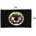 thumbnail image 2 of Fyon US Military Navy COMSUBGRU Trident Flag banner with Grommets Man cave Decor 3x5Feet, 2 of 4