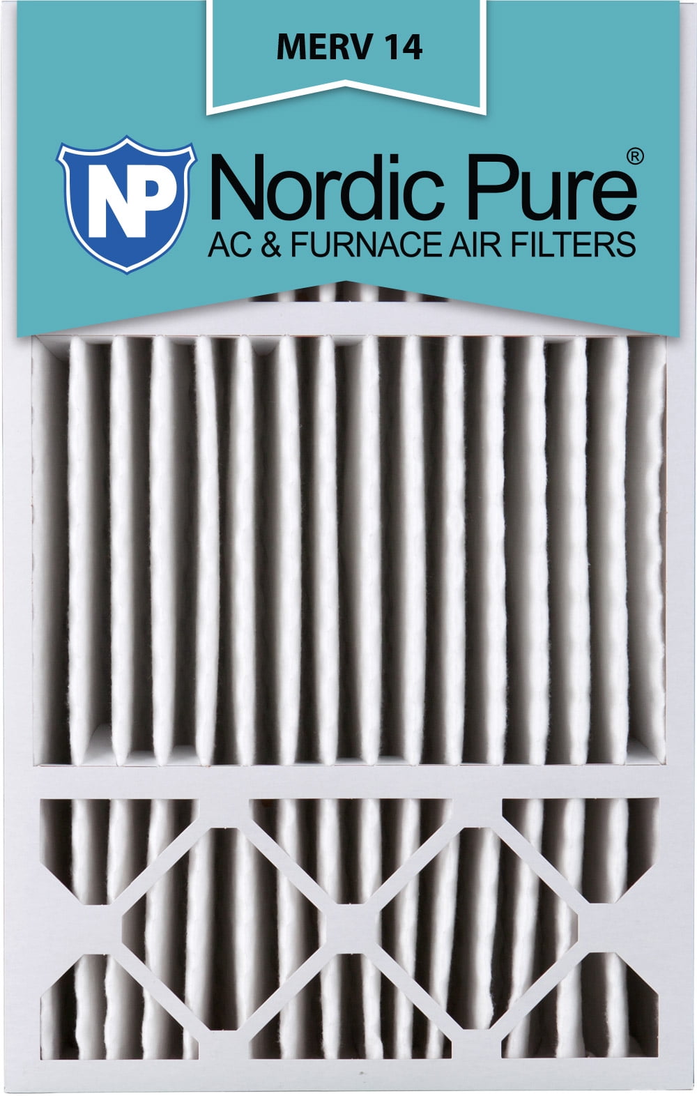 Photo 1 of 16x25x5 Honeywell Replacement Pleated MERV 14 Air Filters Qty 1