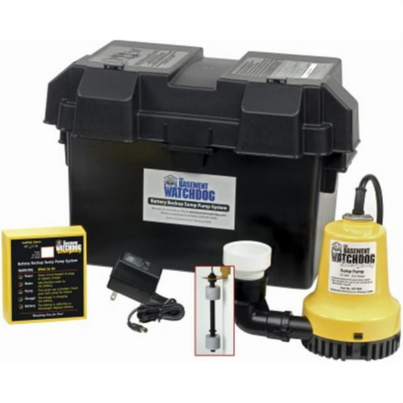 Emergency Battery-Backup Sump Pump -BWE