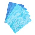 thumbnail image 1 of 5 Pcs Tissu Patchwork Doux en Coton Teint pour Quilting, Artisanat DIY, Couture, 1 of 8