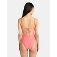 thumbnail image 3 of No Boundaries Textured One Piece Swimsuit, Women’s, 3 of 5