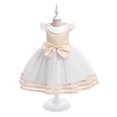 thumbnail image 1 of Niños Disfraz De Halloween Cosplay Piano Rendimiento Vestido Niñas Princesa Vestidos Malla Arco Tuffy, 1 of 4