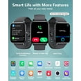 thumbnail image 4 of Smartwatch for Men Women, Alexa Built-in, 1.8" Fitness Tracker, IP68 Waterproof Smartwatch for Android & iPhone with Bluetooth Call (Answer/Make), Heart Rate/SpO2/Sleep Monitor/P, 4 of 8