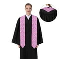 thumbnail image 4 of Hirioo Donuts for 72" Graduation Shawl Stole Unisex Adults Graduation Sash Honor Graduation Stole for High School and College-Sharp Corner, 4 of 7