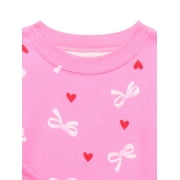 Wonder Nation Toddler Boys or Girls Snug-Fit Cotton Long-Sleeve Top and Pants Pajama Set, 2-Piece, Sizes 12M-5T