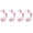 4Pc, variant on Cherry Blossom Iron On Embroidery Patch Floral Applique for Clothing, Decorative Flower Patch for Jackets, Bags, Hats and DIY Craft Projects