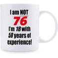 thumbnail image 4 of 76th Birthday Gifts for Women - 1943 Birthday Gifts for Women, 76 Years Old Birthday Gifts Coffee Mug for Mom, Wife, Friend, Sister, Her, Colleague, Coworker - 11oz, 4 of 6