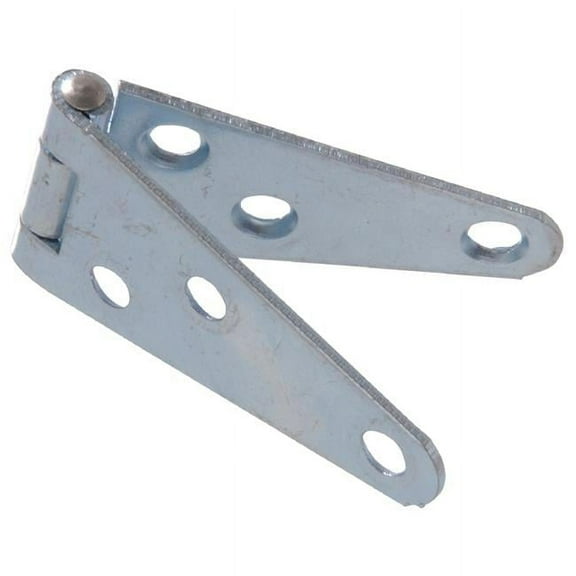 Hillman Group 851663 Carded - Light Strap Hinge, Zinc - 3 in.