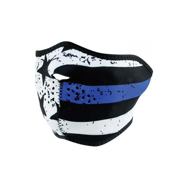 Face Mask, Thin Blue Line Half Mask