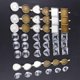 thumbnail image 1 of 48 piezas de cabujón de cristal, bandejas colgantes de bisel para joyas, cabujón de cúpu, cabujón de cristal, cabujón en , joyería DIY Pta bronce BLESIY Bandejas colgantes del bisel, 1 of 8