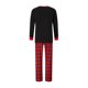thumbnail image 4 of Pijamas navideños para toda la familia: conjunto de camiseta de manga larga con estampado de árbol y pantalón. Ropa de dormir navideña., 4 of 10