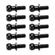 thumbnail image 2 of 10 Uds. Extremo amortiguador de varilla de enlace de tornillo de cabeza de bola de Metal para coche Tamiya TT01 TT02 RC negro, 2 of 10