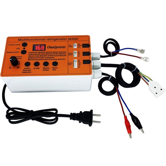 Multifunctional Refrigerator Compressor Tester - Pulse Solenoid & Inverter Compressor Tester - DC Fan Damper Electric Valve Fault Detector