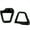 Black, variant on From ChinaApplicable to 2Pcs Car Safety Belt Shoulder Guides 16817202/16817203For Camaro Firebird Convertible 1993-2002 Black/Beige