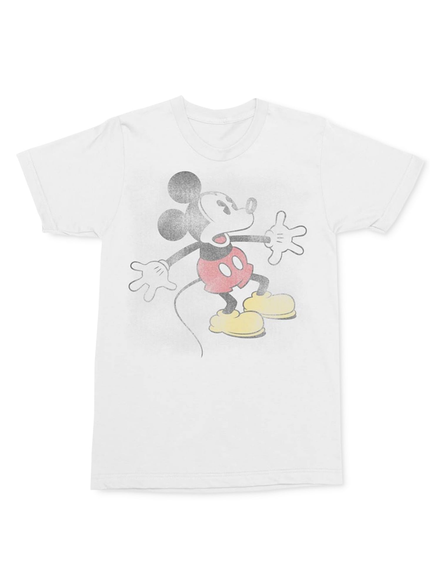 white mickey shirt
