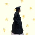 thumbnail image 4 of abrigo de niña, Maga boutique,talla8, color negro, una pieza, con boina, forro completo, detalle de moños,, 4 of 4